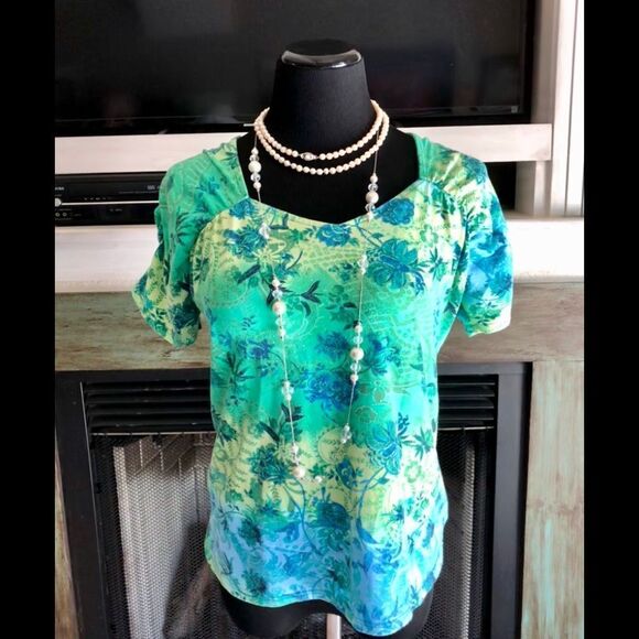 Fun shirt by Caribbean Joe in size P m - Picture 1 of 2
